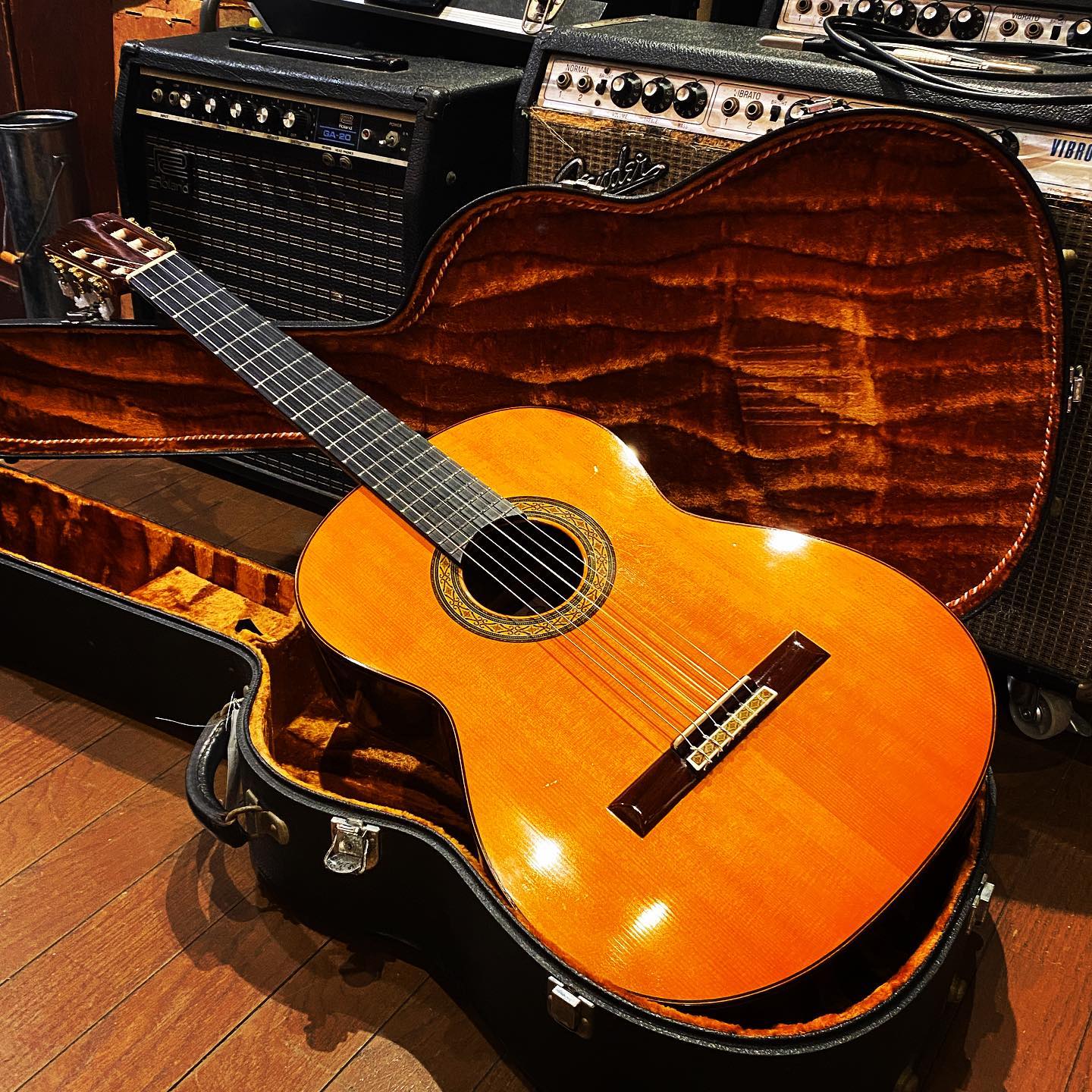 製造年1960年代KOHNO MASARU LUTHIER NO.3D クラシックギター 河野賢